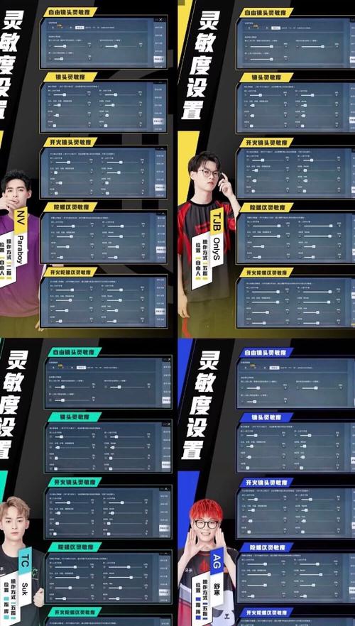 职业选手的灵敏度设置缩略图