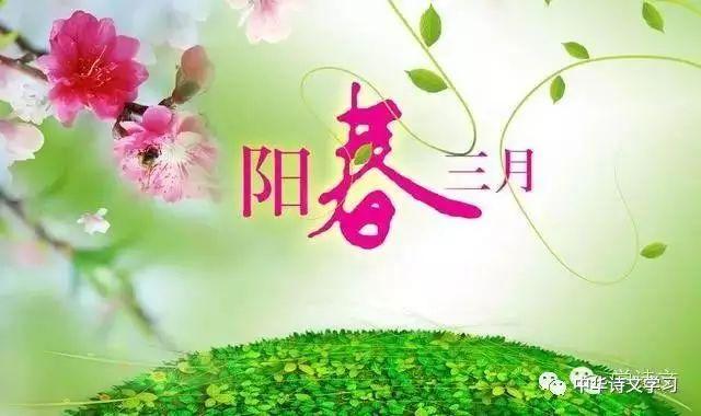 赞美三月的诗句缩略图