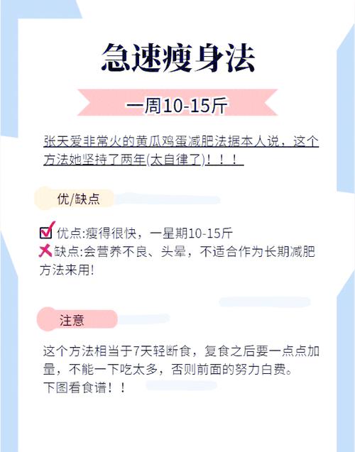 减肥方法缩略图