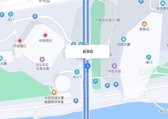 北京地图缩略图