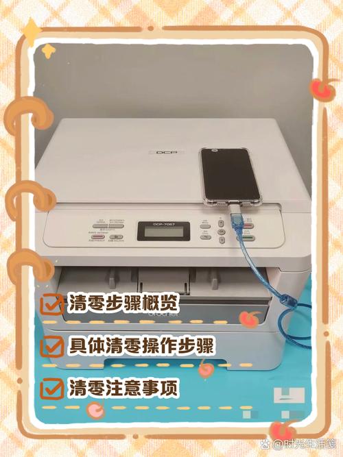 兄弟dcp7057墨粉清零步骤缩略图