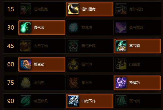 魔兽世界8.2踏风天赋游戏截图