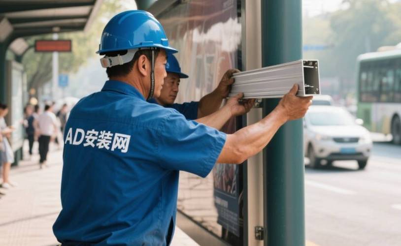 专业广告安装师傅缩略图