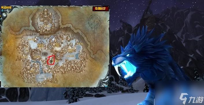 魔兽世界灵魂兽位置游戏截图