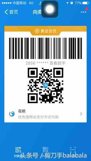 支付宝扫别人的付款码缩略图