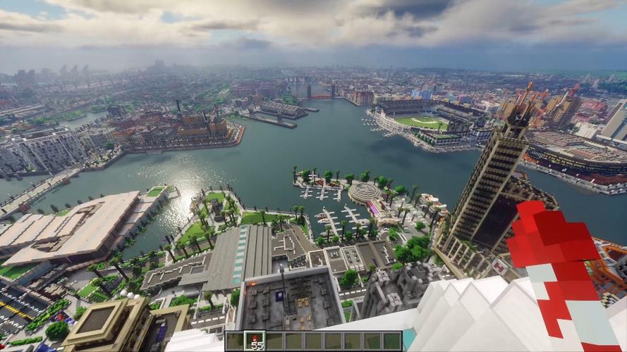 我的世界最大规模建筑游戏截图