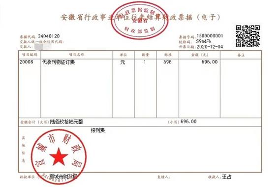 贵州财政电子票据缩略图