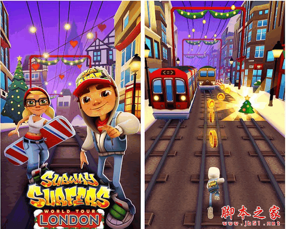 地铁跑酷2014伦敦版本下载游戏截图
