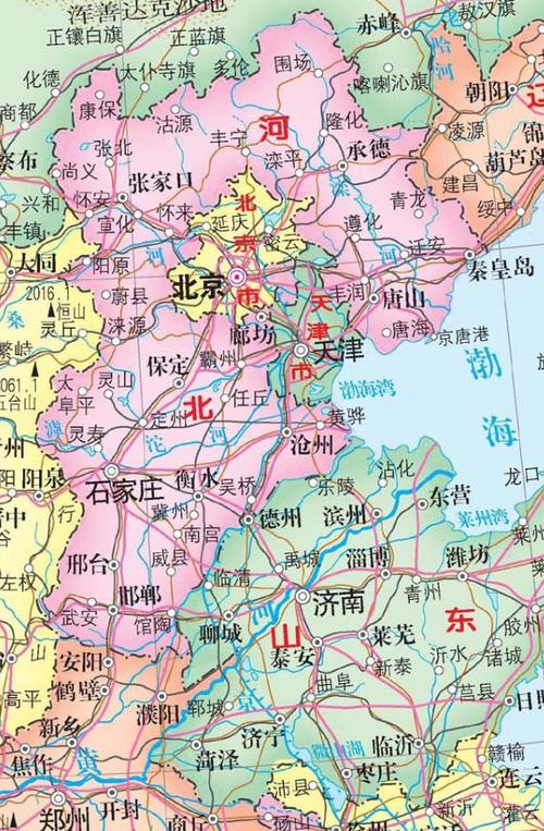 河北省详细地图全图缩略图
