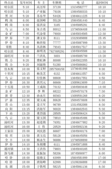 长途汽车客运查询游戏截图