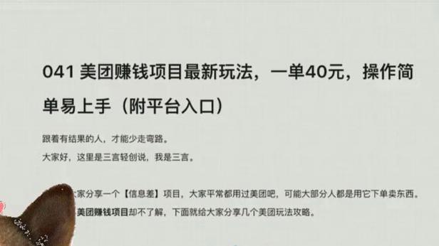 新手美团众包一天能赚多少游戏截图