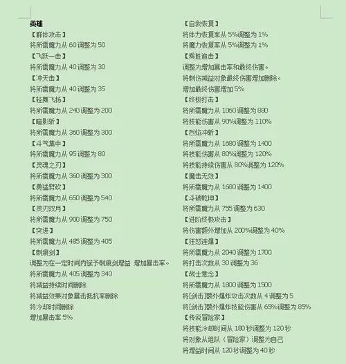 冒险岛079战士转职表游戏截图