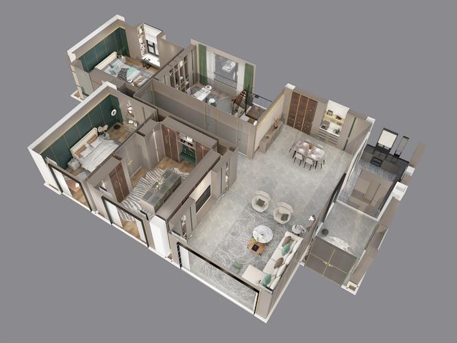 3d户型图建模免费观看缩略图