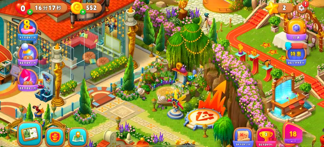 梦幻花园完整破解版Gardenscapes缩略图