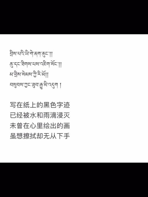 仓央嘉措原版诗藏文版缩略图