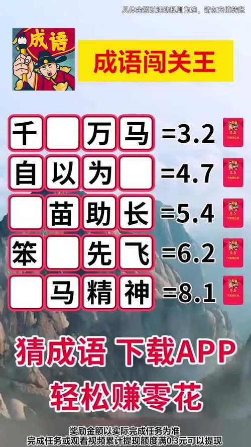 成语闯关王赚钱版抢先版缩略图