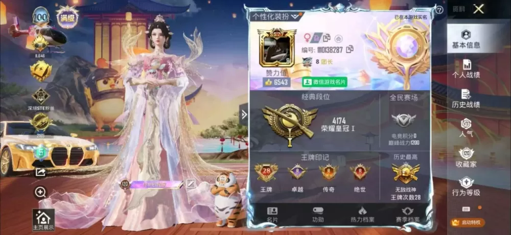 和平精英单字id还有没有游戏截图