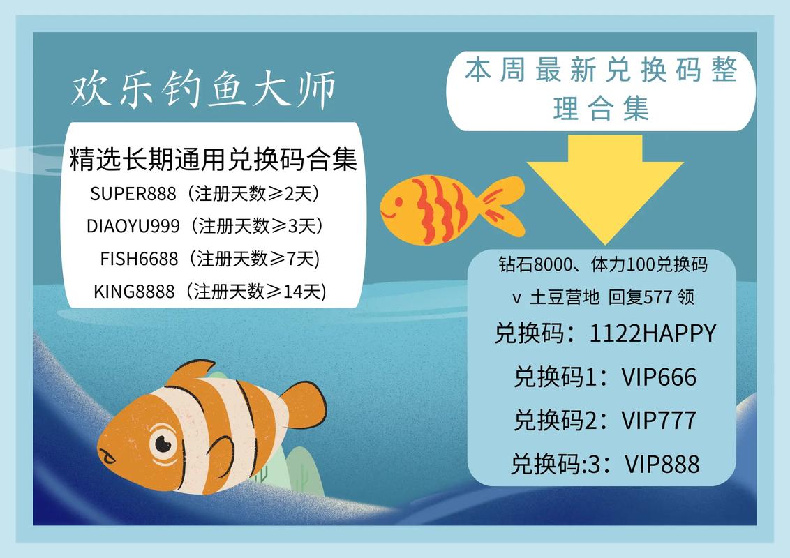 欢乐钓鱼大师兑换码游戏截图