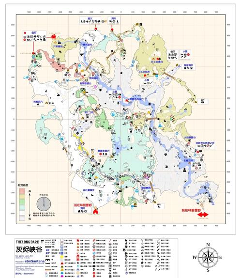 漫漫长夜最新地图简体中文版地图缩略图